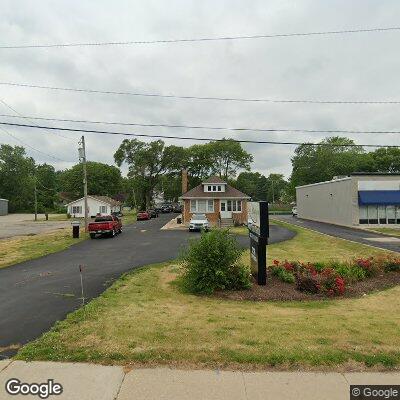 Thumbnail image of the front of a dentist office practice with the name Morris Family Dental PC which is located in Morris, IL