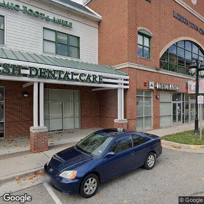 Thumbnail image of the front of a dentist office practice with the name Walsh Dental Care which is located in Lorton, VA