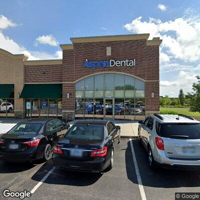 Thumbnail image of the front of a dentist office practice with the name Aspen Dental which is located in Pleasant Prairie, WI