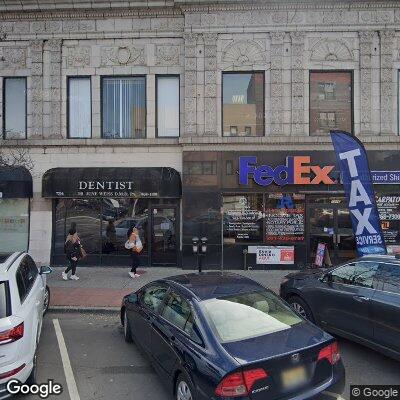 Thumbnail image of the front of a dentist office practice with the name June Weiss Dental which is located in North Bergen, NJ