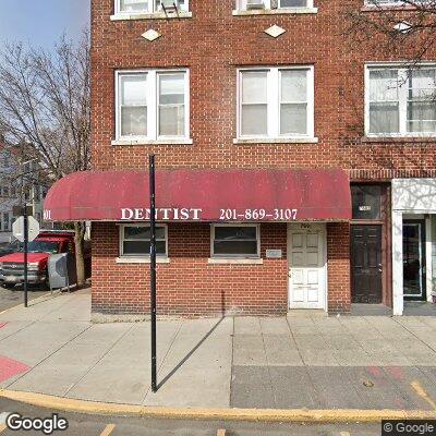 Thumbnail image of the front of a dentist office practice with the name Bergen Dental Group which is located in North Bergen, NJ