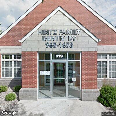 Thumbnail image of the front of a dentist office practice with the name Hintz Family Dentistry which is located in Ankeny, IA