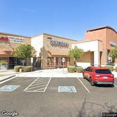 Thumbnail image of the front of a dentist office practice with the name Chandler Family Dental Care which is located in Chandler, AZ