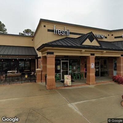 Thumbnail image of the front of a dentist office practice with the name Crabapple Smiles Dental Group which is located in Alpharetta, GA