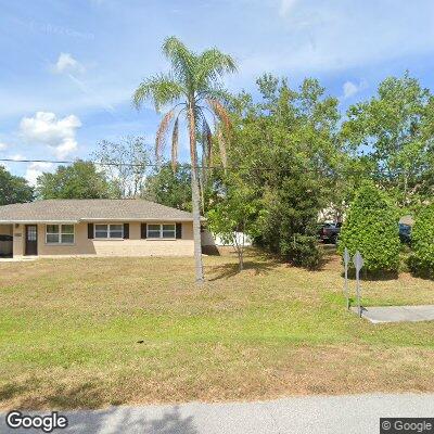 Thumbnail image of the front of a dentist office practice with the name Parrish Children's Dentistry which is located in Ellenton, FL