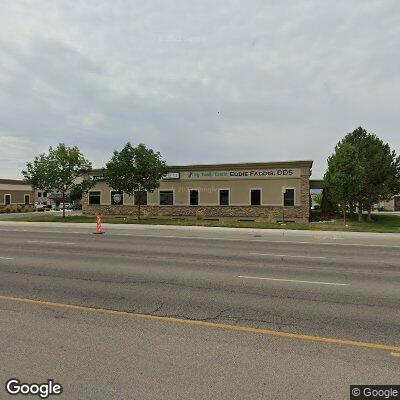 Thumbnail image of the front of a dentist office practice with the name Alpenglow Dental which is located in Pleasant Grove, UT