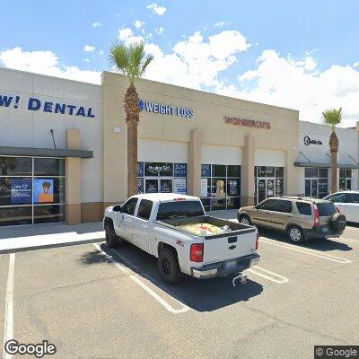 Thumbnail image of the front of a dentist office practice with the name Smile Brands which is located in La Quinta, CA