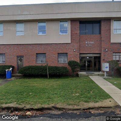 Thumbnail image of the front of a dentist office practice with the name One O One Dental Studio which is located in Dumont, NJ