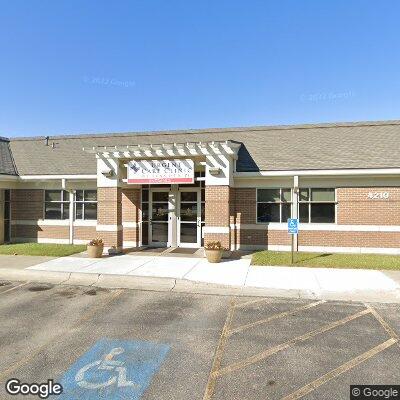 Thumbnail image of the front of a dentist office practice with the name PARKS FAMILY DENTAL/ PIONEER WOODS DENTAL which is located in Lincoln, NE