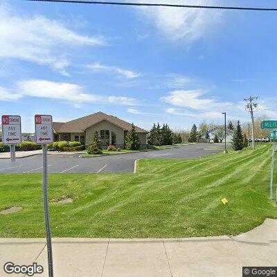 Thumbnail image of the front of a dentist office practice with the name Manente Orthodontics which is located in Niagara Falls, NY