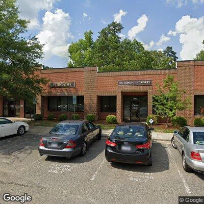 Thumbnail image of the front of a dentist office practice with the name Southpoint Dentistry which is located in Durham, NC