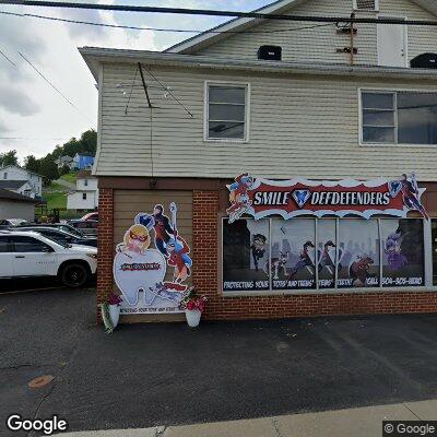 Thumbnail image of the front of a dentist office practice with the name Tots and Teens Dentistry which is located in Clarksburg, WV