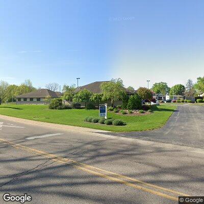 Thumbnail image of the front of a dentist office practice with the name Healthy Beginnings which is located in Elkhart, IN