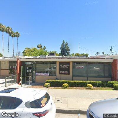 Thumbnail image of the front of a dentist office practice with the name Washington Dental Group which is located in Pasadena, CA