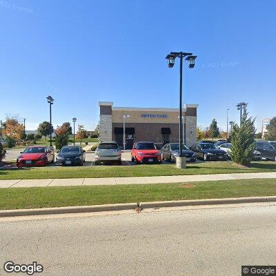 Thumbnail image of the front of a dentist office practice with the name Heartland Dental which is located in Huntley, IL