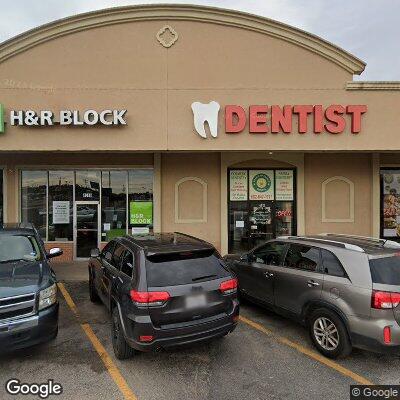 Thumbnail image of the front of a dentist office practice with the name Belknap Family Dental which is located in Haltom City, TX