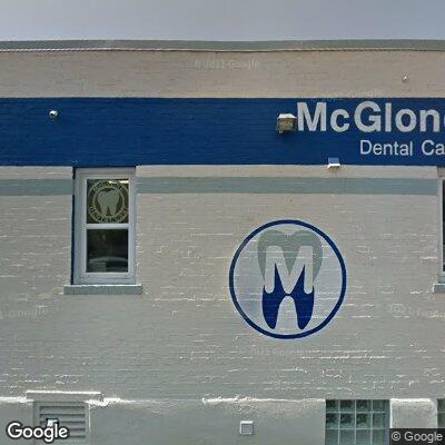 Thumbnail image of the front of a dentist office practice with the name McGlone Dental Care which is located in Denver, CO