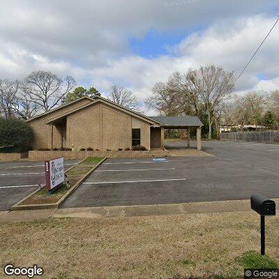 Thumbnail image of the front of a dentist office practice with the name Platinum Dental which is located in Tyler, TX