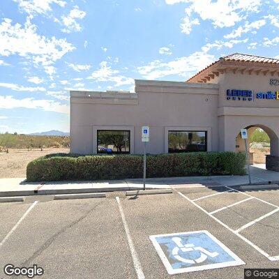 Thumbnail image of the front of a dentist office practice with the name Leber Orthodontics which is located in Tucson, AZ