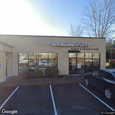 Thumbnail image of the front of a dentist office practice with the name Perledent Dental Care which is located in Hillsboro, OR