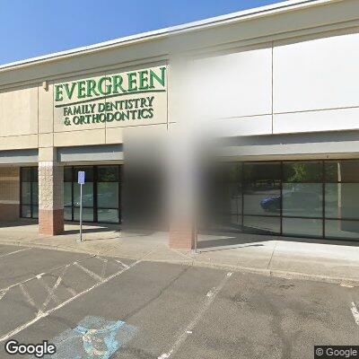 Thumbnail image of the front of a dentist office practice with the name Evergreen Family Dentistry which is located in Beaverton, OR