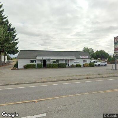 Thumbnail image of the front of a dentist office practice with the name Yelm Family Dentistry which is located in Yelm, WA