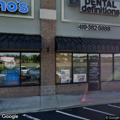 Thumbnail image of the front of a dentist office practice with the name Dental Definitions which is located in Toledo, OH