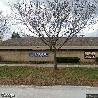 Thumbnail image of the front of a dentist office practice with the name Danielson Endodontics which is located in Clawson, MI