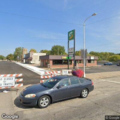 Thumbnail image of the front of a dentist office practice with the name Midwest Dental which is located in Mondovi, WI