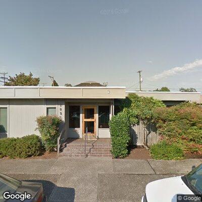 Thumbnail image of the front of a dentist office practice with the name Mark A McNeil Dentist which is located in Junction City, OR