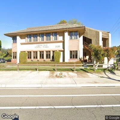 Thumbnail image of the front of a dentist office practice with the name Saddleback Valley Endodontics which is located in Laguna Woods, CA