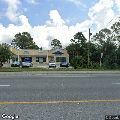 Thumbnail image of the front of a dentist office practice with the name White Sand Dental Studio which is located in Panama City, FL