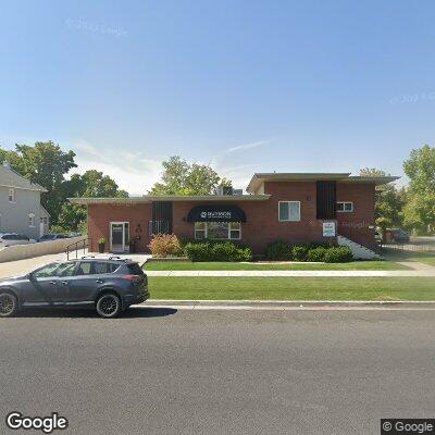 Thumbnail image of the front of a dentist office practice with the name Guymon Orthodontics which is located in Logan, UT