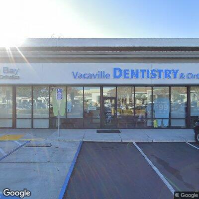 Thumbnail image of the front of a dentist office practice with the name Vacaville Dentistry and Orthodontics which is located in Vacaville, CA