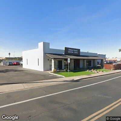 Thumbnail image of the front of a dentist office practice with the name Dobson Ranch Dental Care which is located in Mesa, AZ