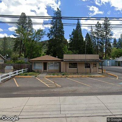 Thumbnail image of the front of a dentist office practice with the name Shady Cove Family Dentistry which is located in Shady Cove, OR