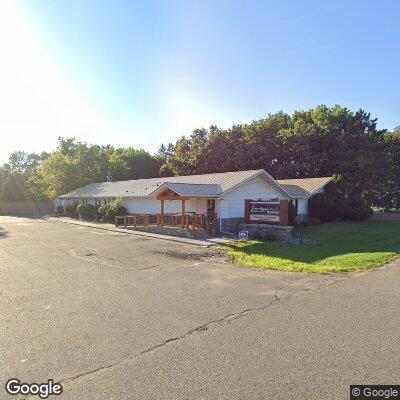 Thumbnail image of the front of a dentist office practice with the name The Smile Center which is located in Deerwood, MN