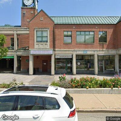 Thumbnail image of the front of a dentist office practice with the name Needham Dental which is located in Needham, MA