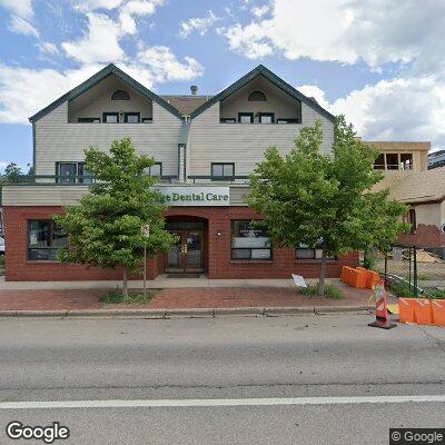 Thumbnail image of the front of a dentist office practice with the name Sage Dental Care which is located in Boulder, CO