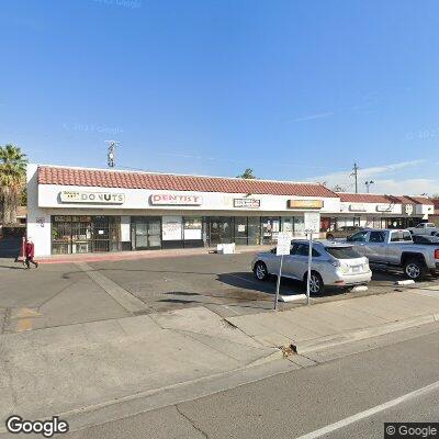 Thumbnail image of the front of a dentist office practice with the name Canyon Family Dental which is located in Fresno, CA