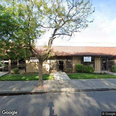 Thumbnail image of the front of a dentist office practice with the name Delbon Dental which is located in Turlock, CA