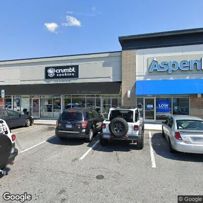 Thumbnail image of the front of a dentist office practice with the name Aspen Dental which is located in Greenville, SC