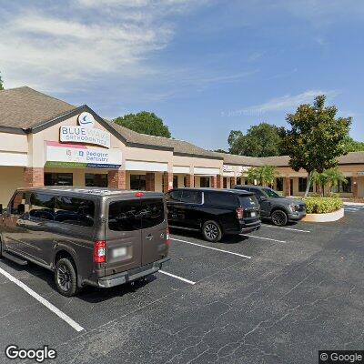 Thumbnail image of the front of a dentist office practice with the name Kids Smiles Pediatric Dentistry which is located in Tampa, FL