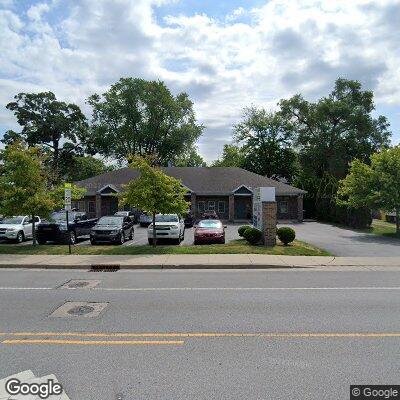 Thumbnail image of the front of a dentist office practice with the name Broad Smile Dental Center which is located in Griffith, IN