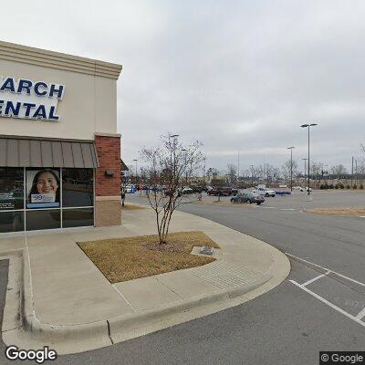 Thumbnail image of the front of a dentist office practice with the name Monarch Dental & Orthodontics which is located in Benton, AR