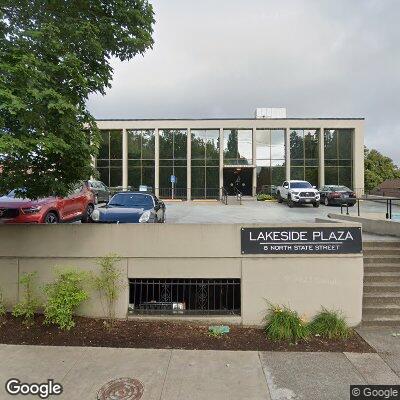 Thumbnail image of the front of a dentist office practice with the name Lakeside Pediatric Dentistry which is located in Lake Oswego, OR