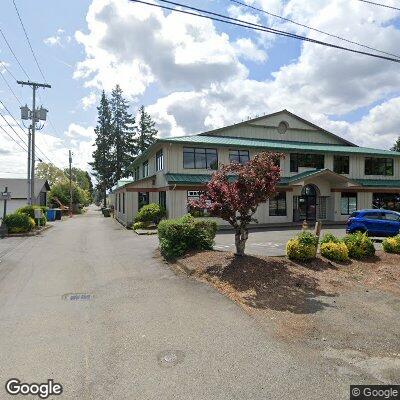 Thumbnail image of the front of a dentist office practice with the name Family Dentistry & Implants which is located in Shelton, WA