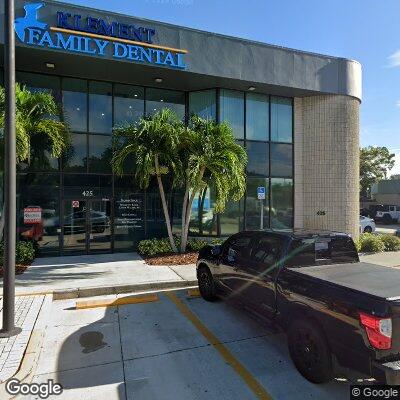 Thumbnail image of the front of a dentist office practice with the name Klement Family Dental which is located in St Petersburg, FL