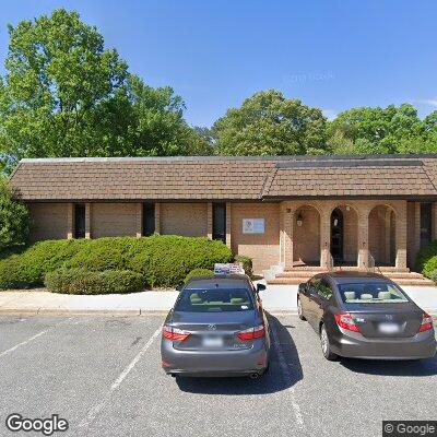 Thumbnail image of the front of a dentist office practice with the name Rufus Hensley which is located in Lincolnton, NC