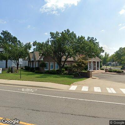 Thumbnail image of the front of a dentist office practice with the name Vondran Orthodontics which is located in Russellville, AR